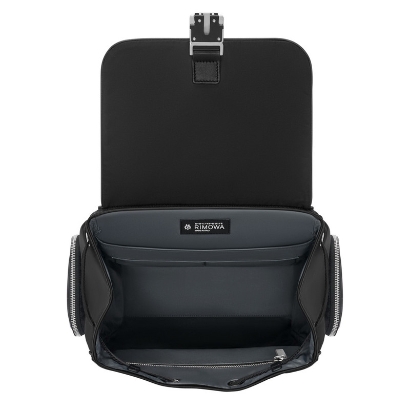 Never Still - Nylon Flap Backpack Large 4