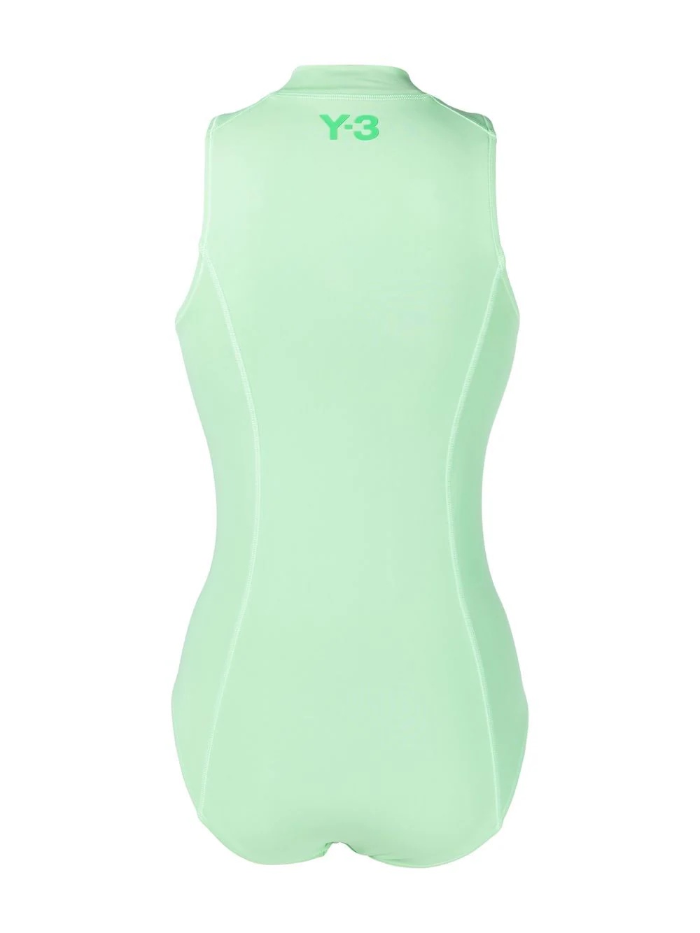 zip-detail swimsuit - 2