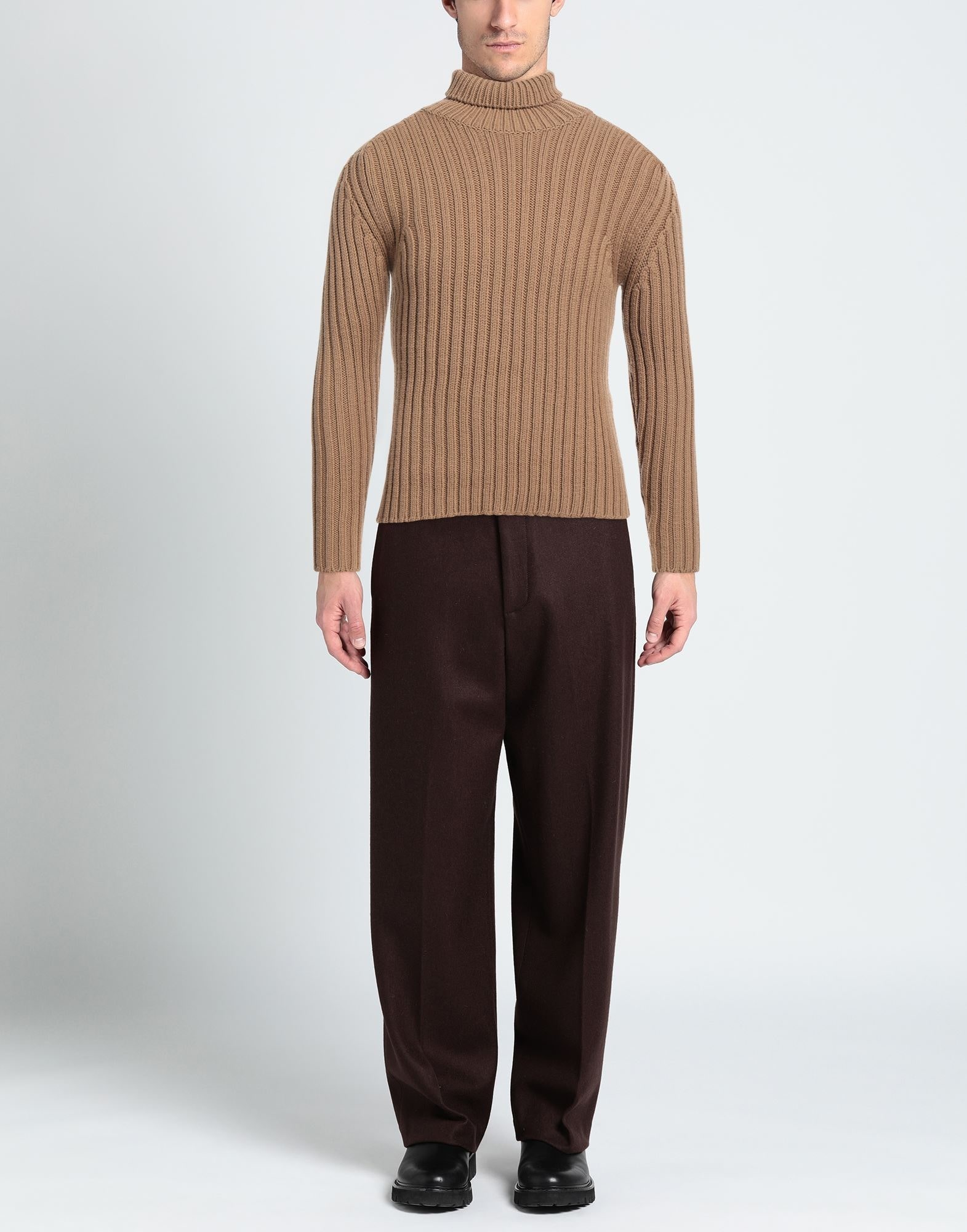 Camel Men's Turtleneck - 2