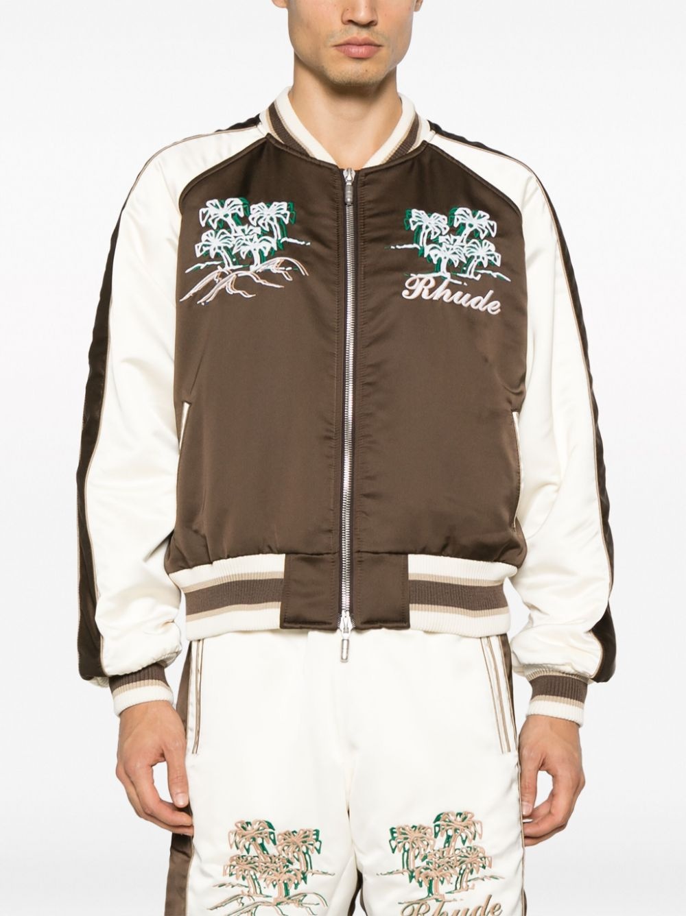 Souvenir embroidered bomber jacket - 3