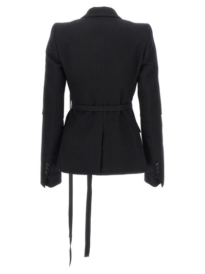 Ann Demeulemeester Venla Jackets Black outlook