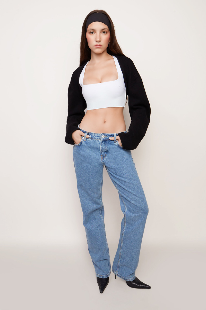 GUIZIO SLOUCHY KNIT BOLERO outlook