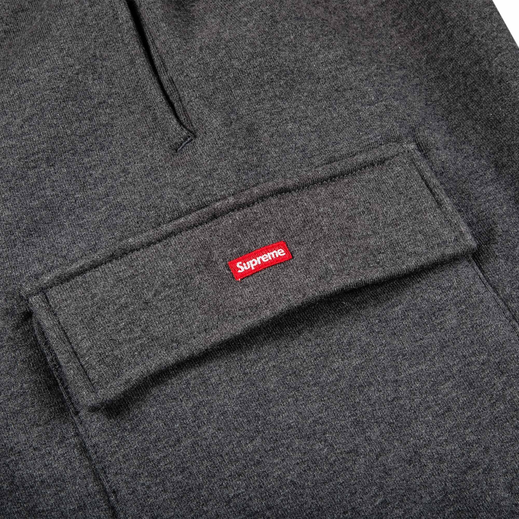 Supreme Small Box Cargo Sweatpant 'Charcoal' - 3