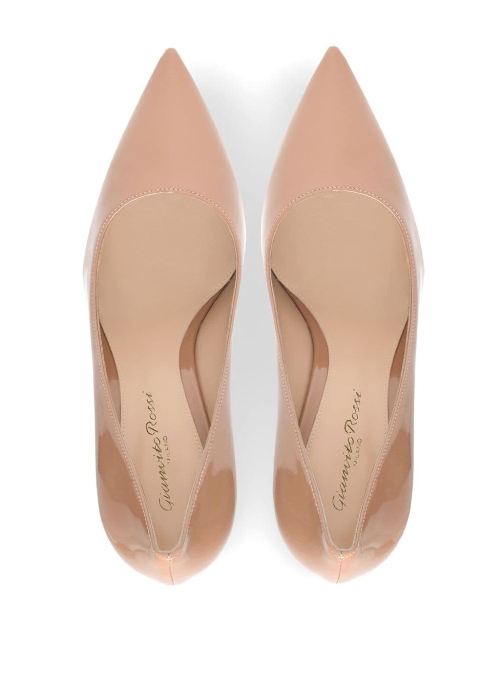 85mm patent-leather pumps - 3