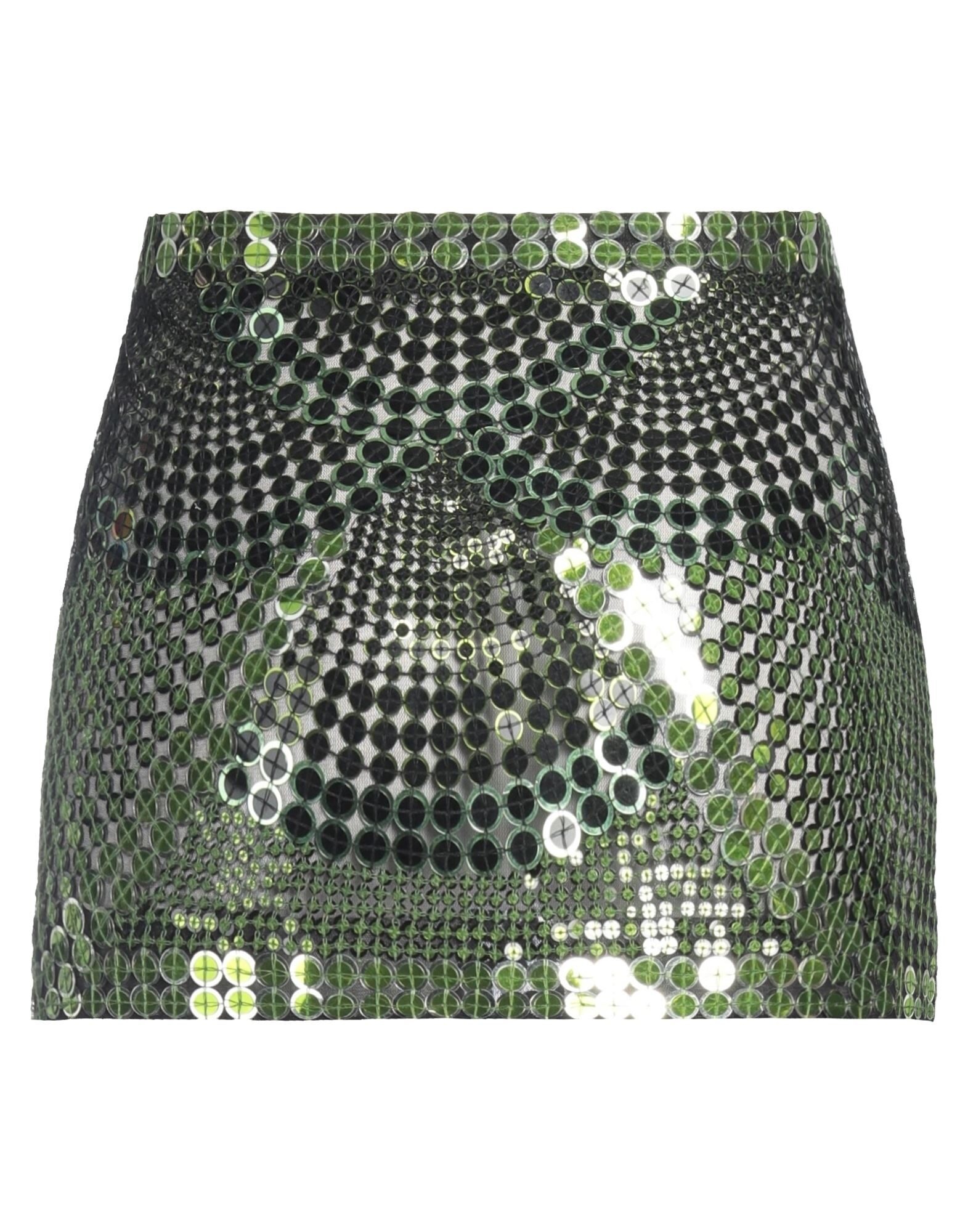 Green Women's Mini Skirt - 2