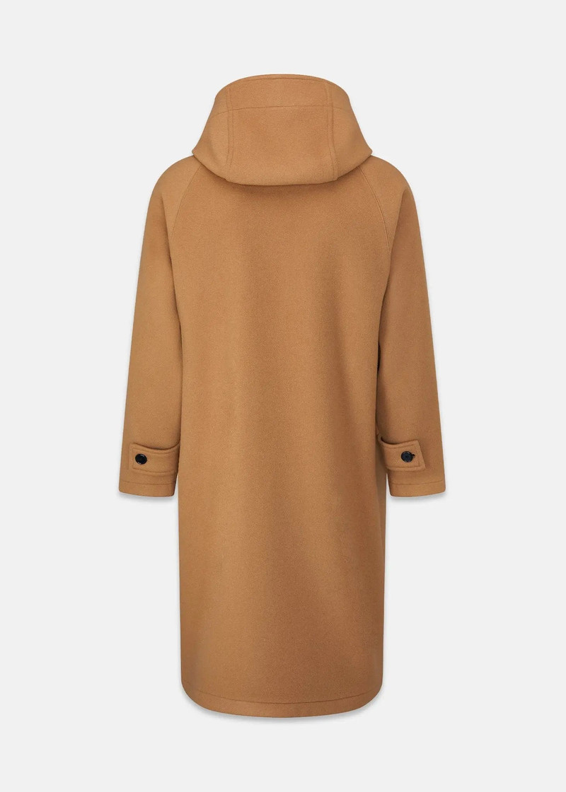 GLOVERALL Men's Huxley Duffle Coat Camel outlook