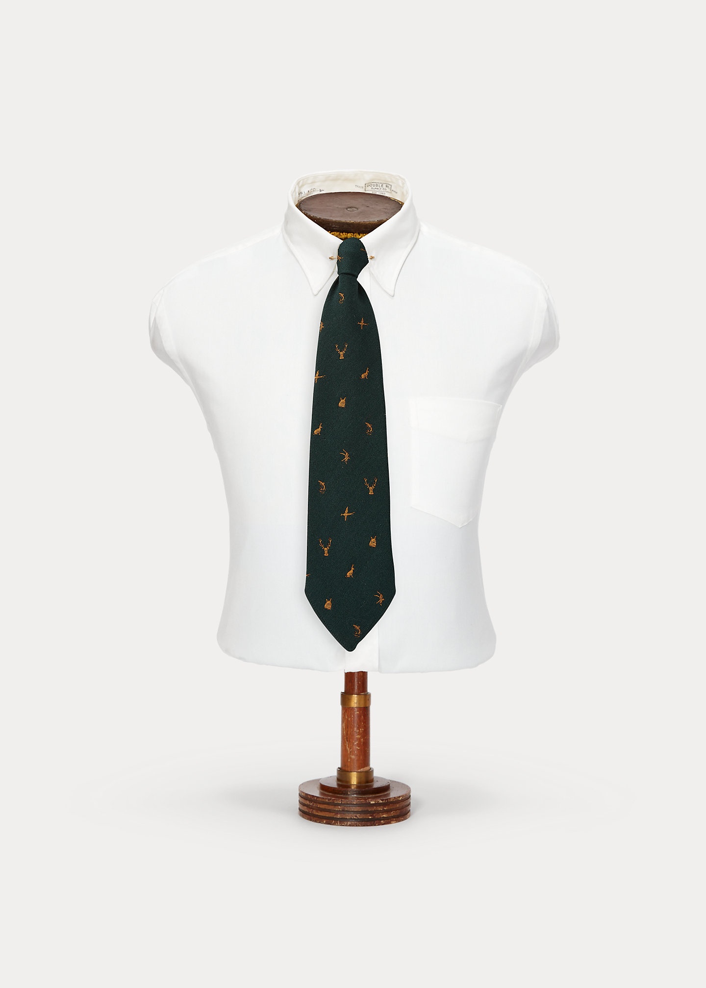 Handmade Wool-Silk Jacquard Tie - 1