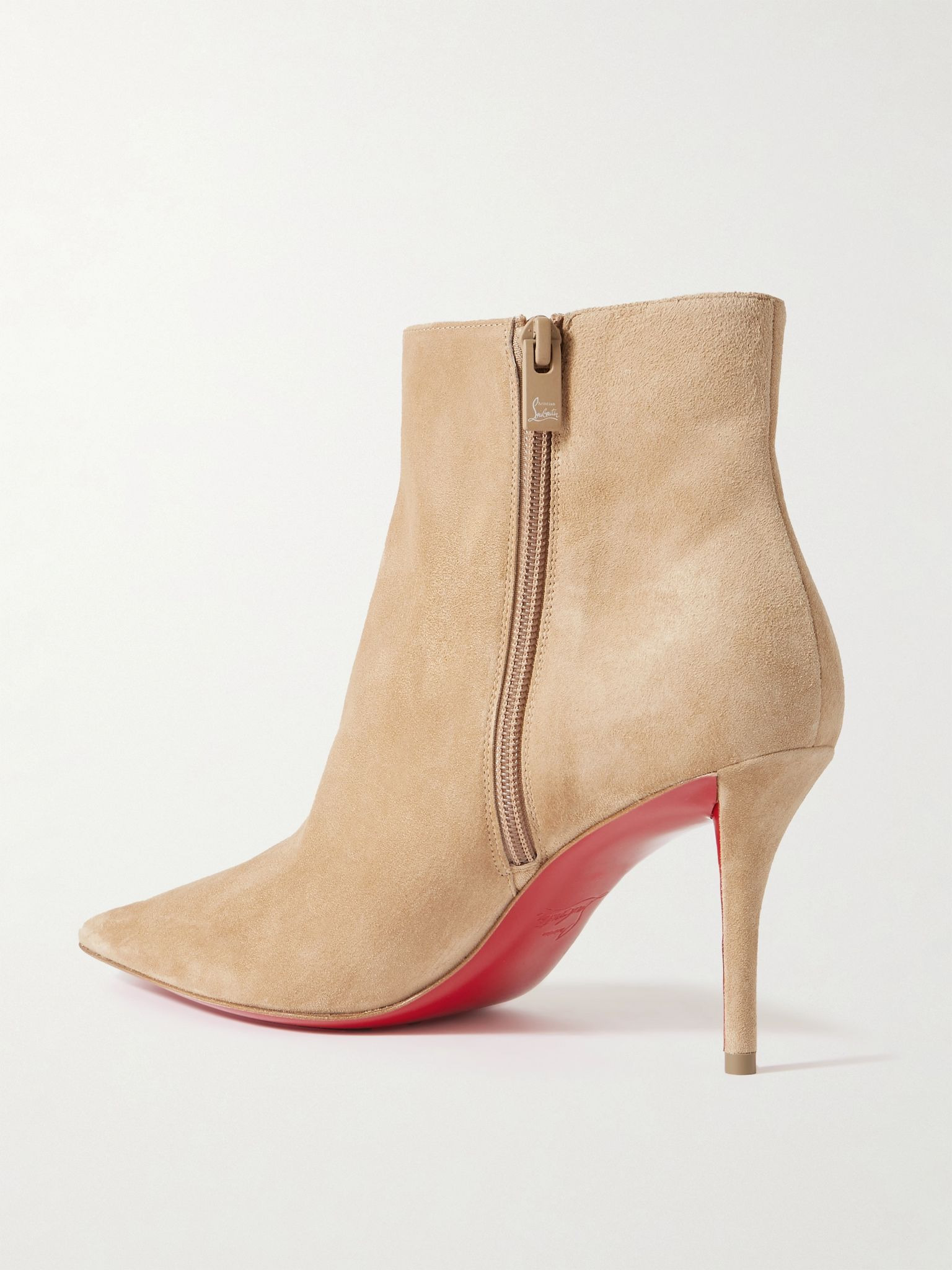 So Apostropha 80 suede ankle boots Tan - 3
