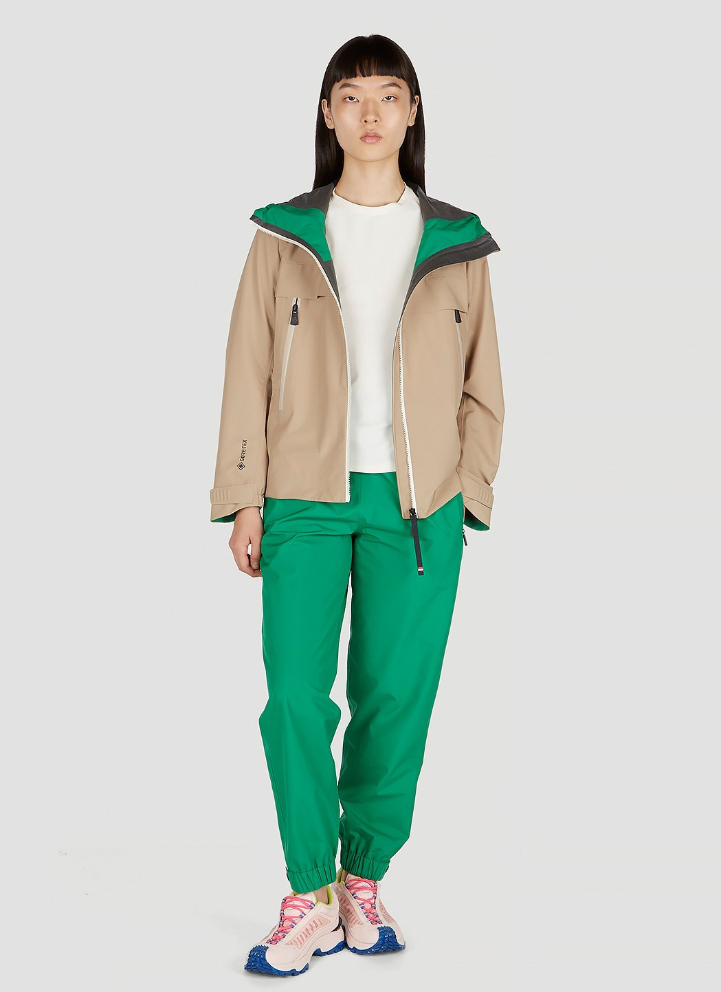Moncler Grenoble Women Logo Patch T-Shirt - 2