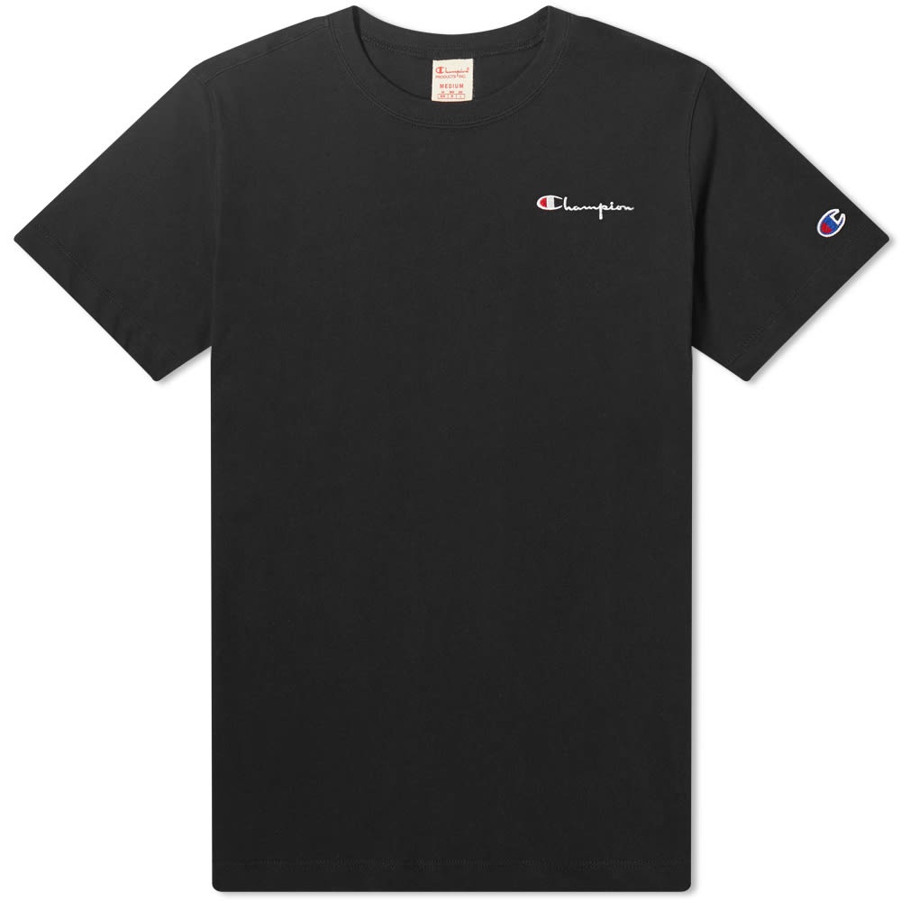 Champion Reverse Weave Script Back Logo Tee - 1