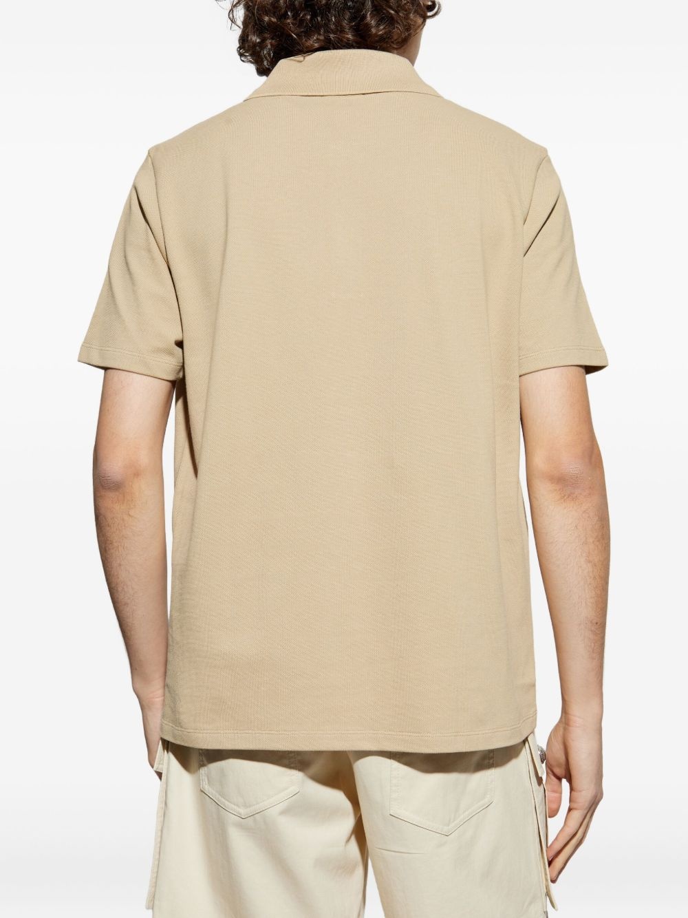 zipped polo shirt - 4