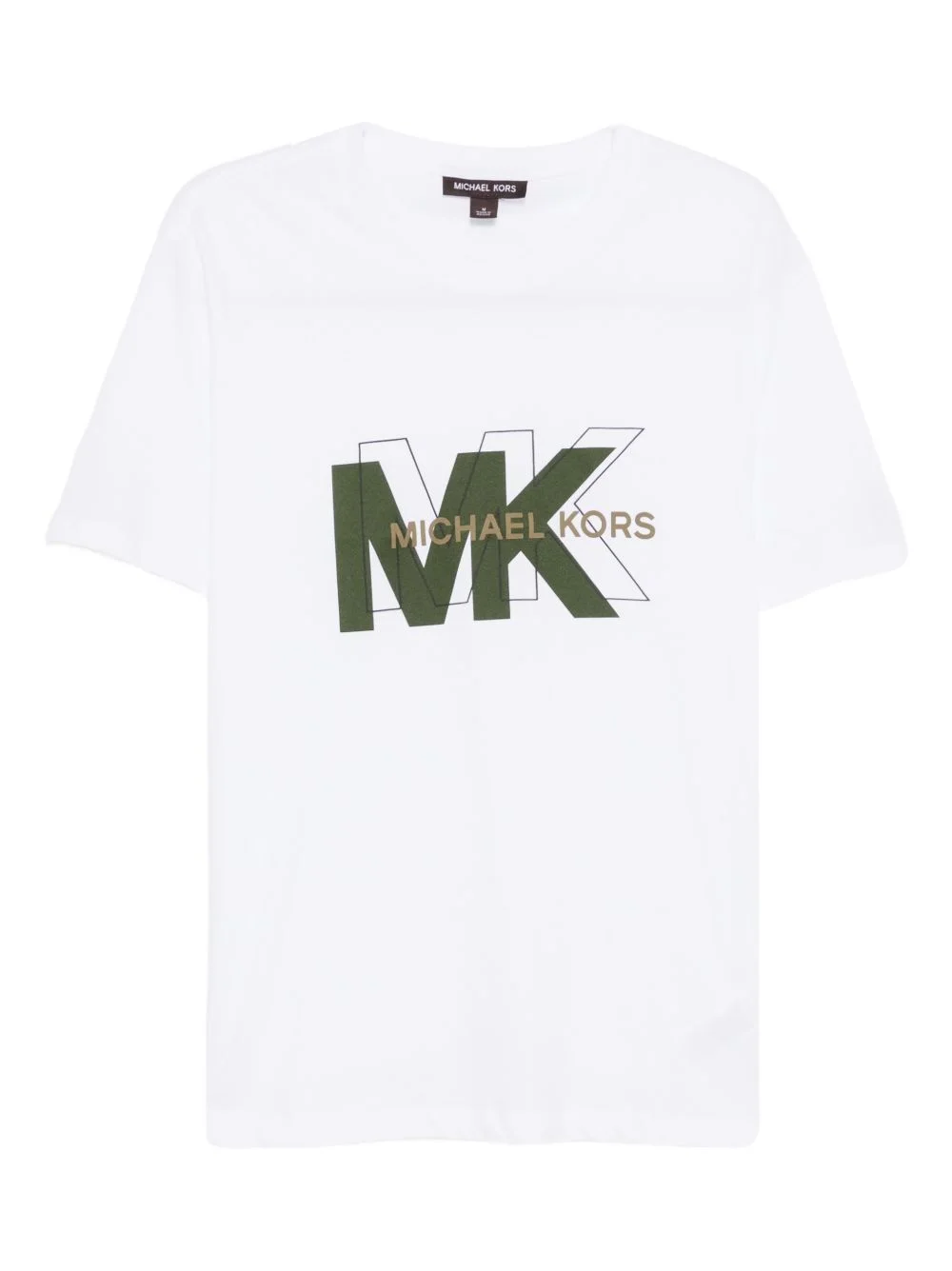 logo-embossed T-shirt - 1