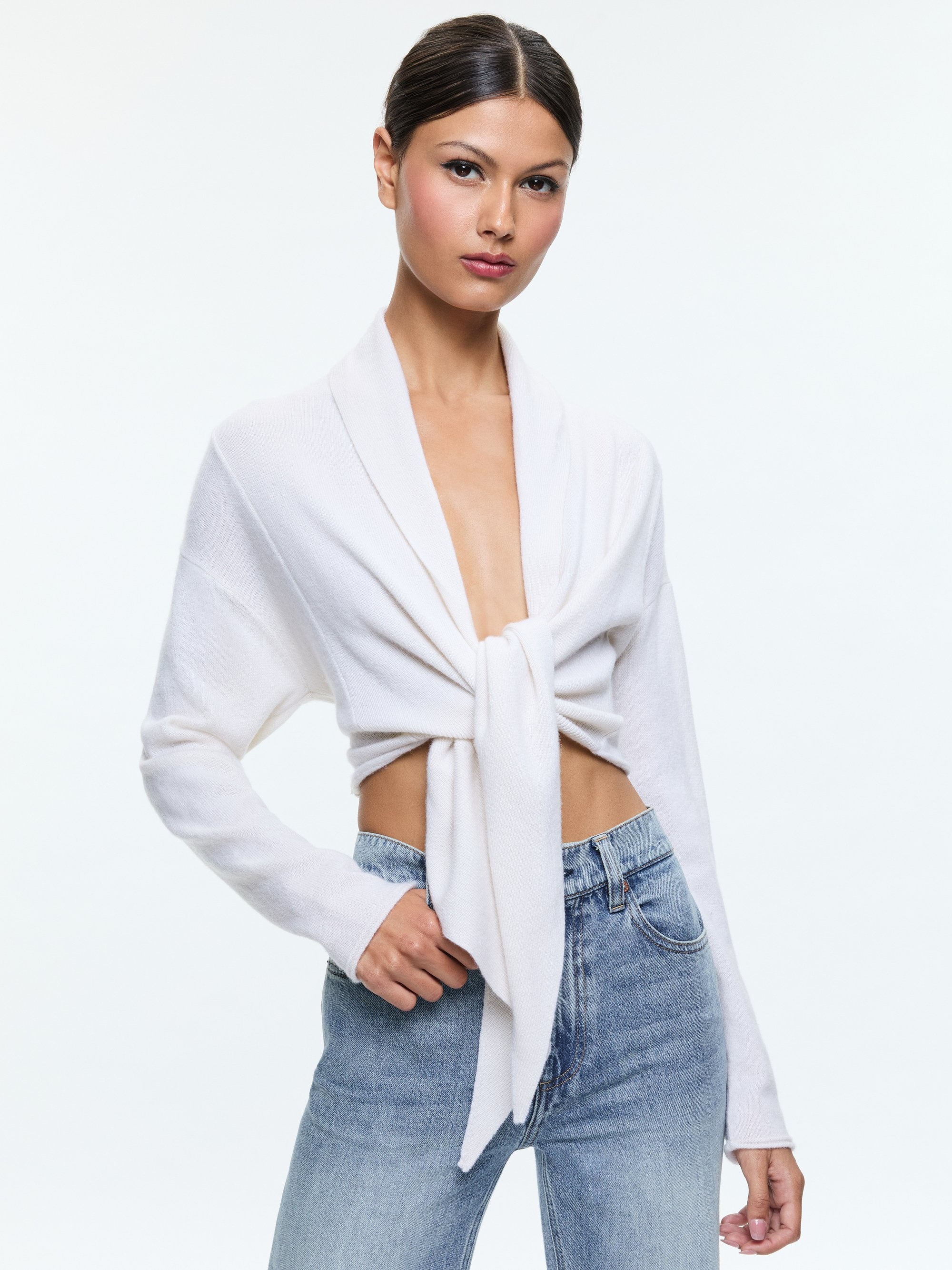 LANITA TIE WRAP CARDIGAN - 2