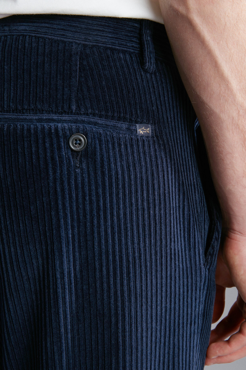 VELVET CHINO TROUSERS 4