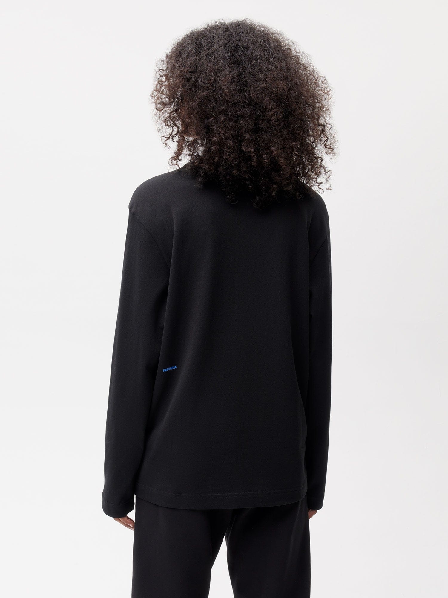 Womens In Conversion Cotton Long Sleeve T-shirt - Black - 3