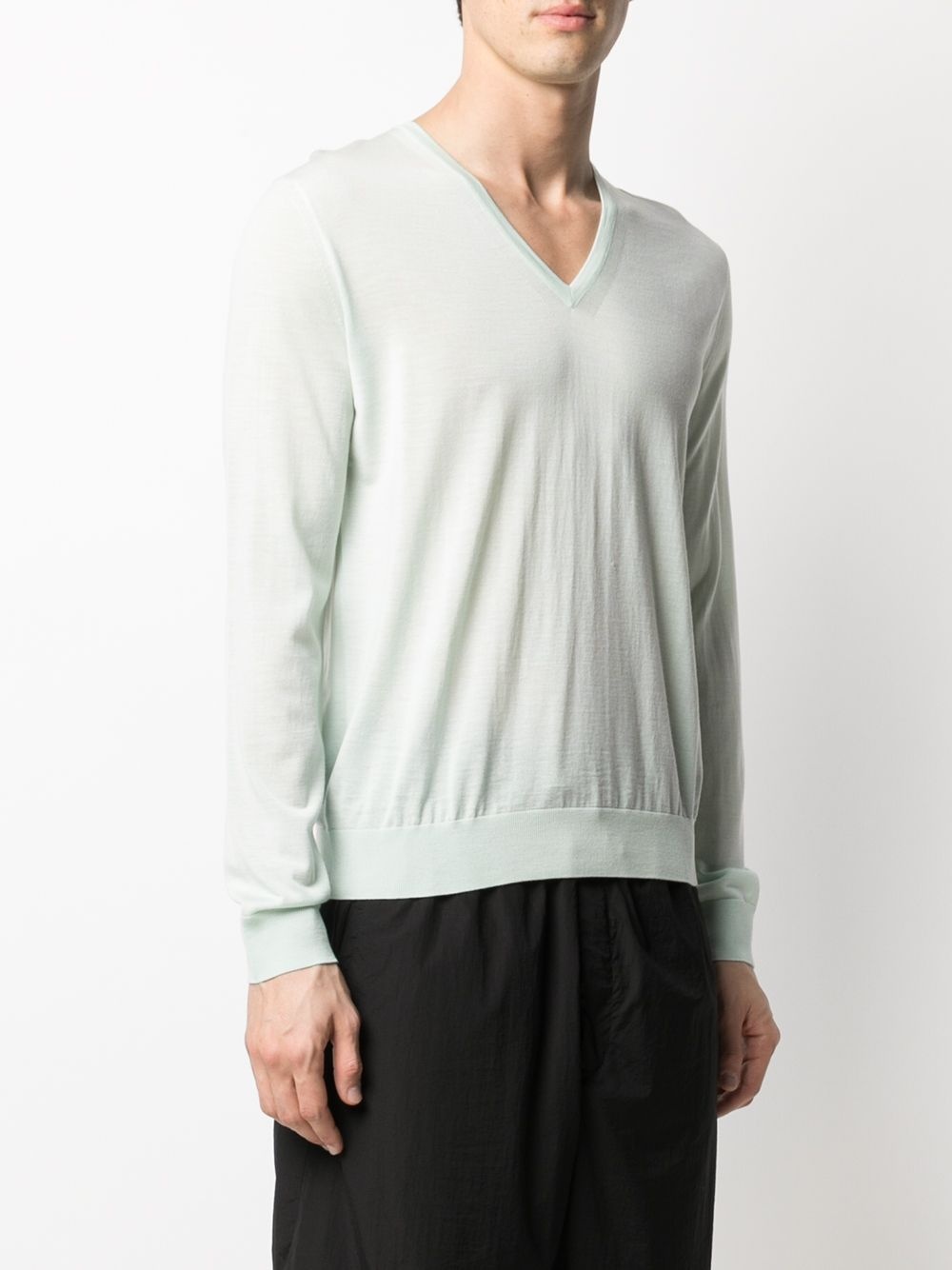 knitted long-sleeve jumper - 3