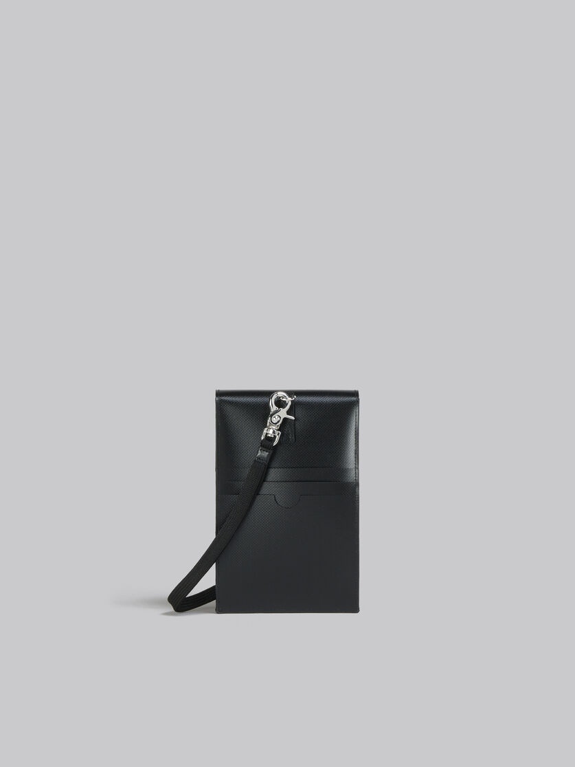 BLACK AND WHITE CHECKED TRIBECA PHONE CASE - 3