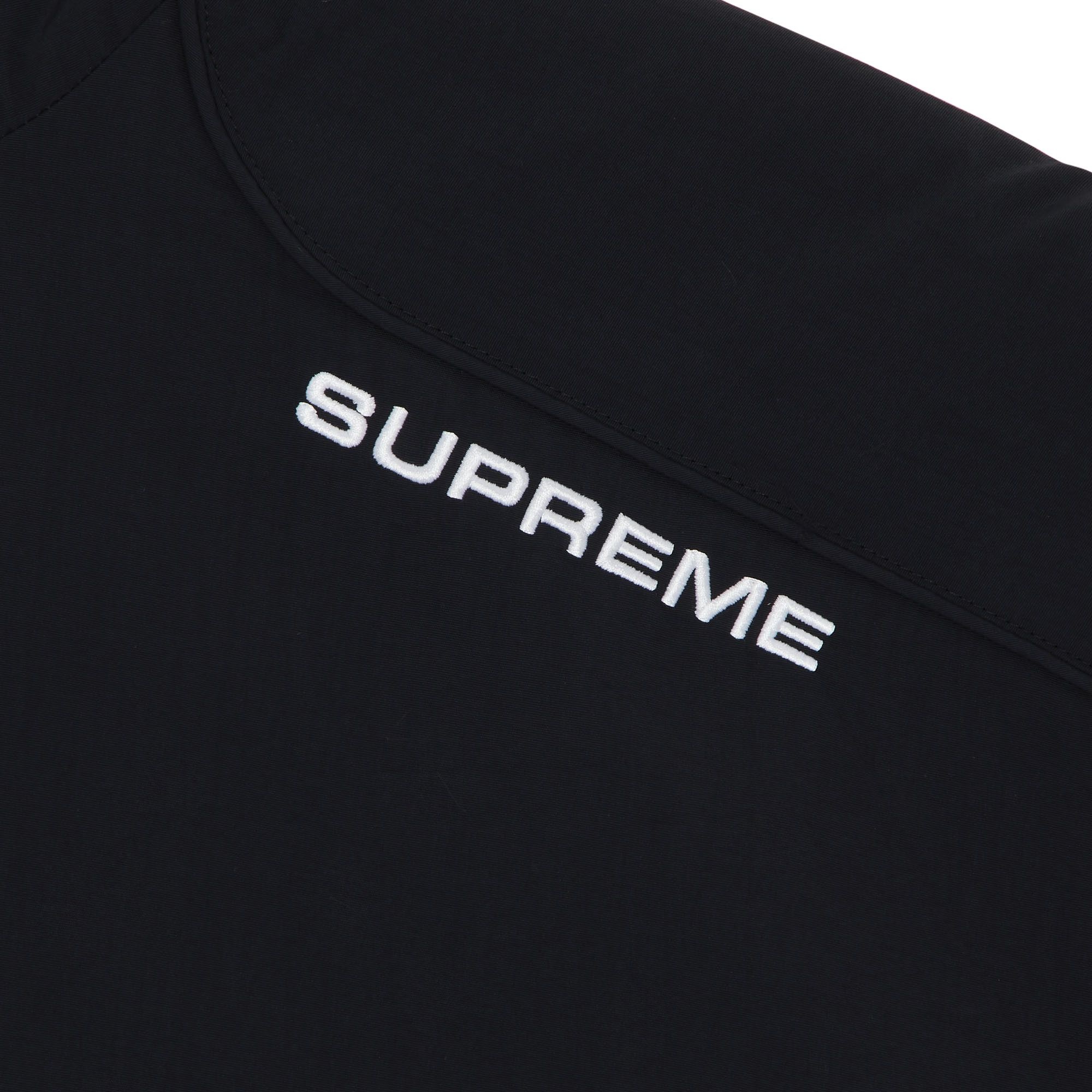 Supreme Faux Fur Reversible Hooded Track Jacket 'Black' - 3