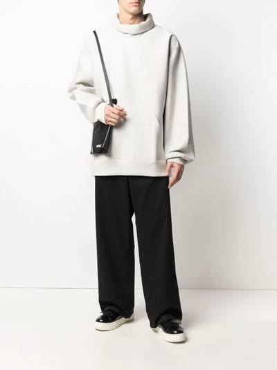 FACETASM oversized roll neck jumper outlook