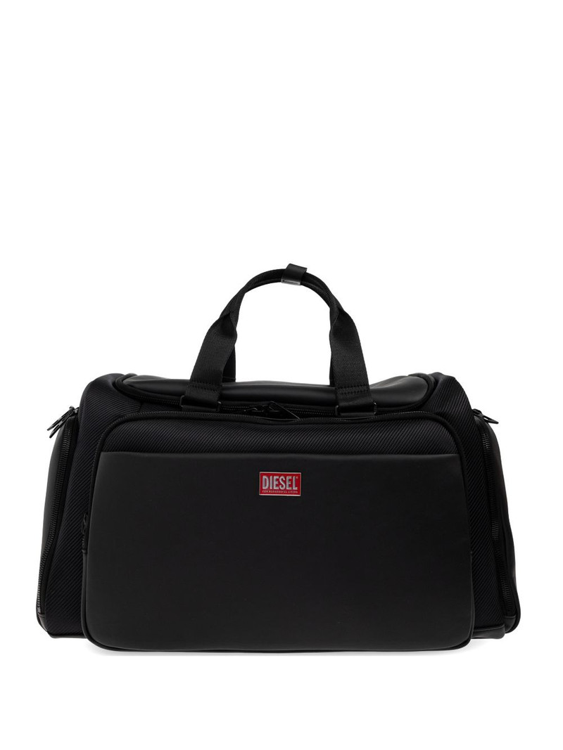 logo-patch pocket-detail duffle bag 1