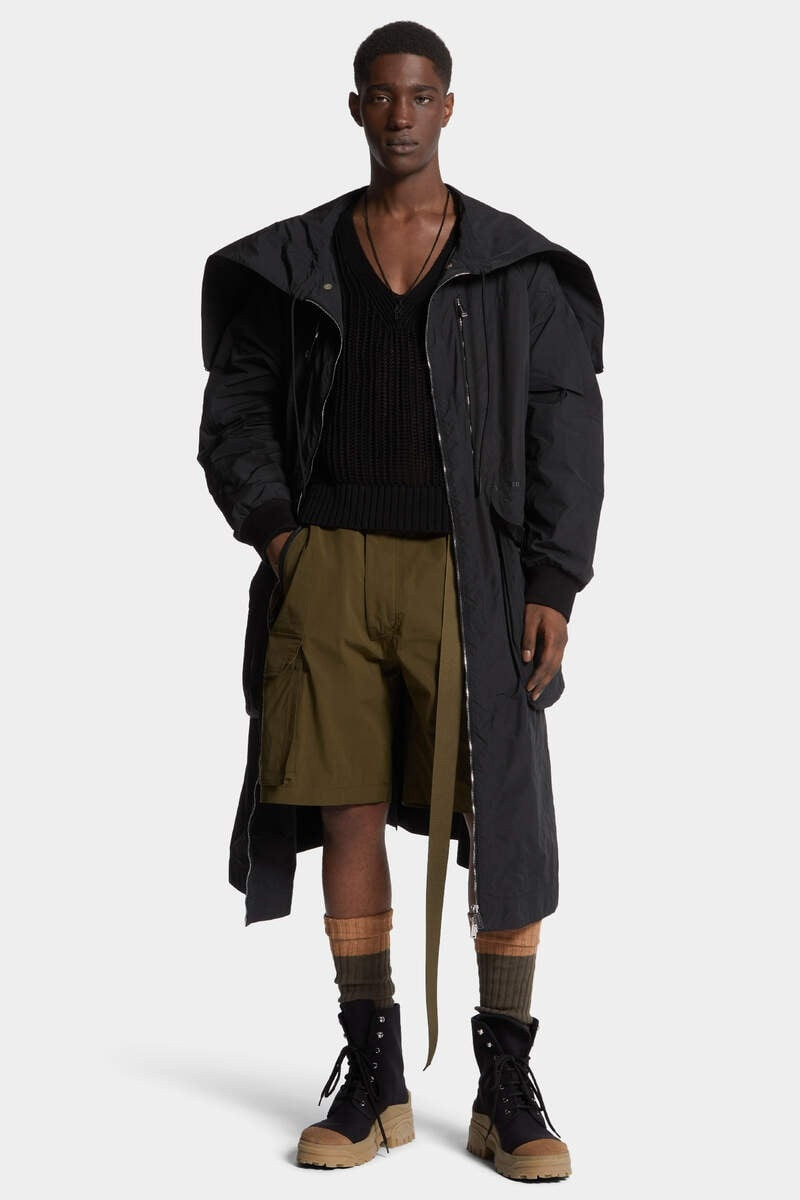 OPEN-KNIT V NECK PULLOVER 5