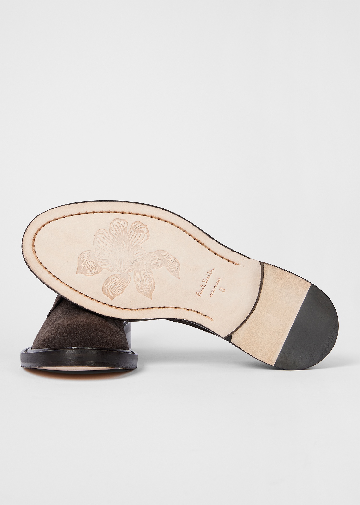 Brown Suede 'Silva' Shoes - 4