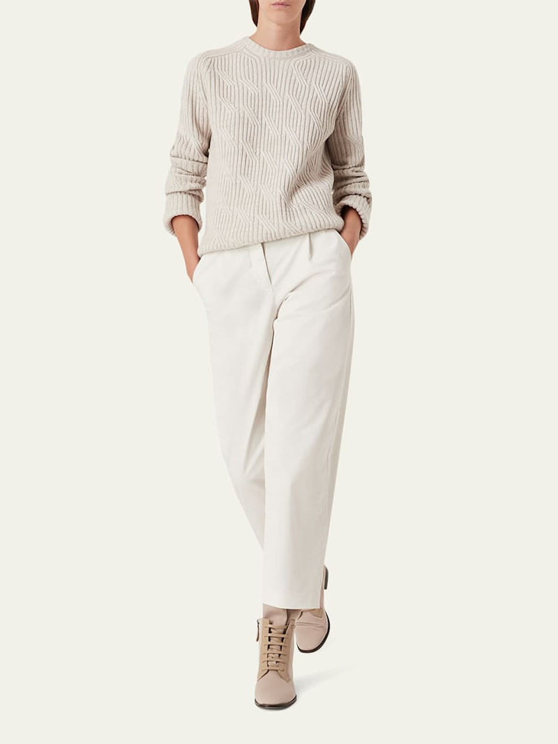 GIORGIO ARMANI Alashan Ribbed Cashmere Sweater outlook