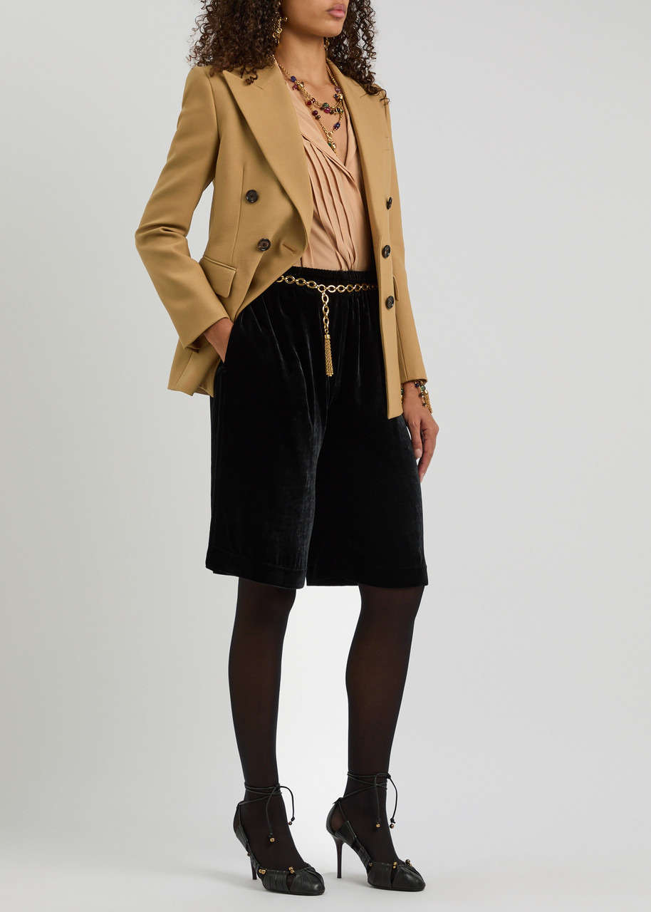 Chloe Double-breasted Wool Blazer - 4