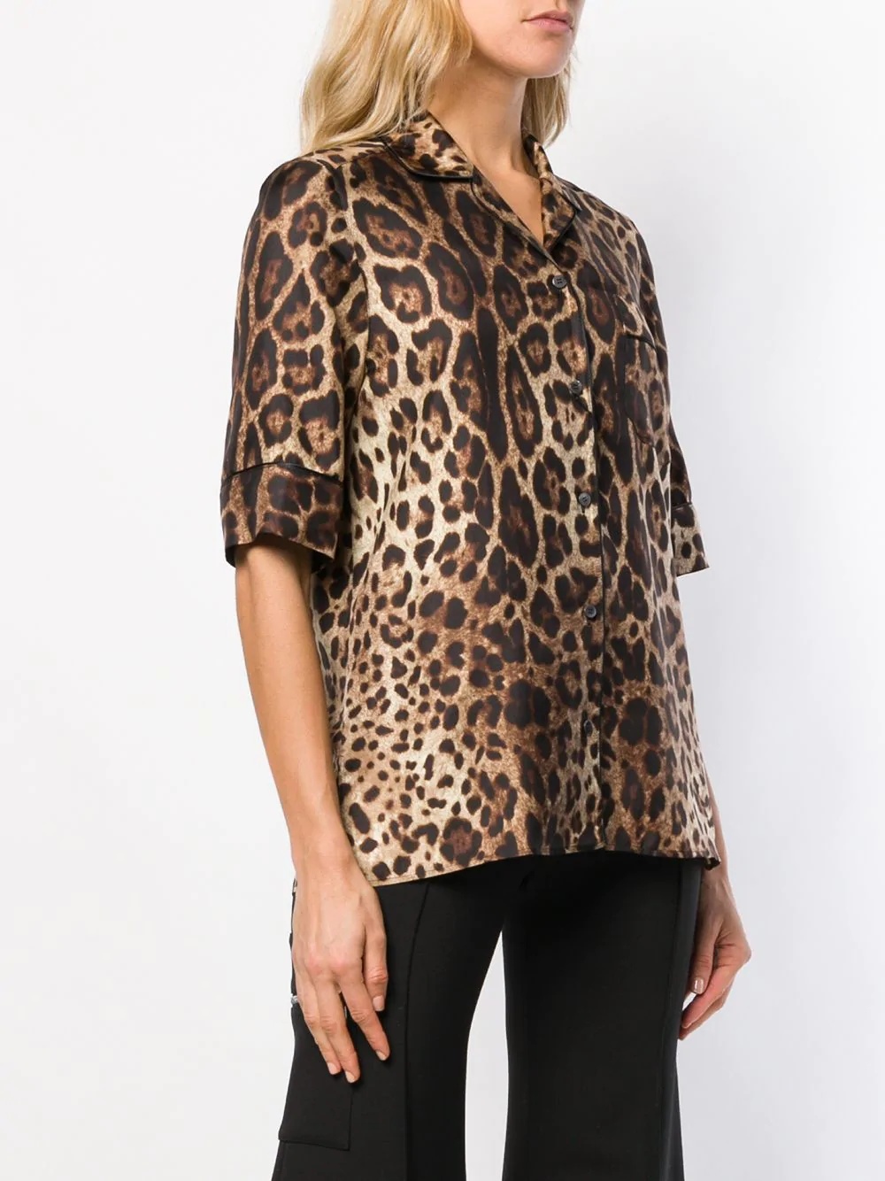 leopard print shirt - 3