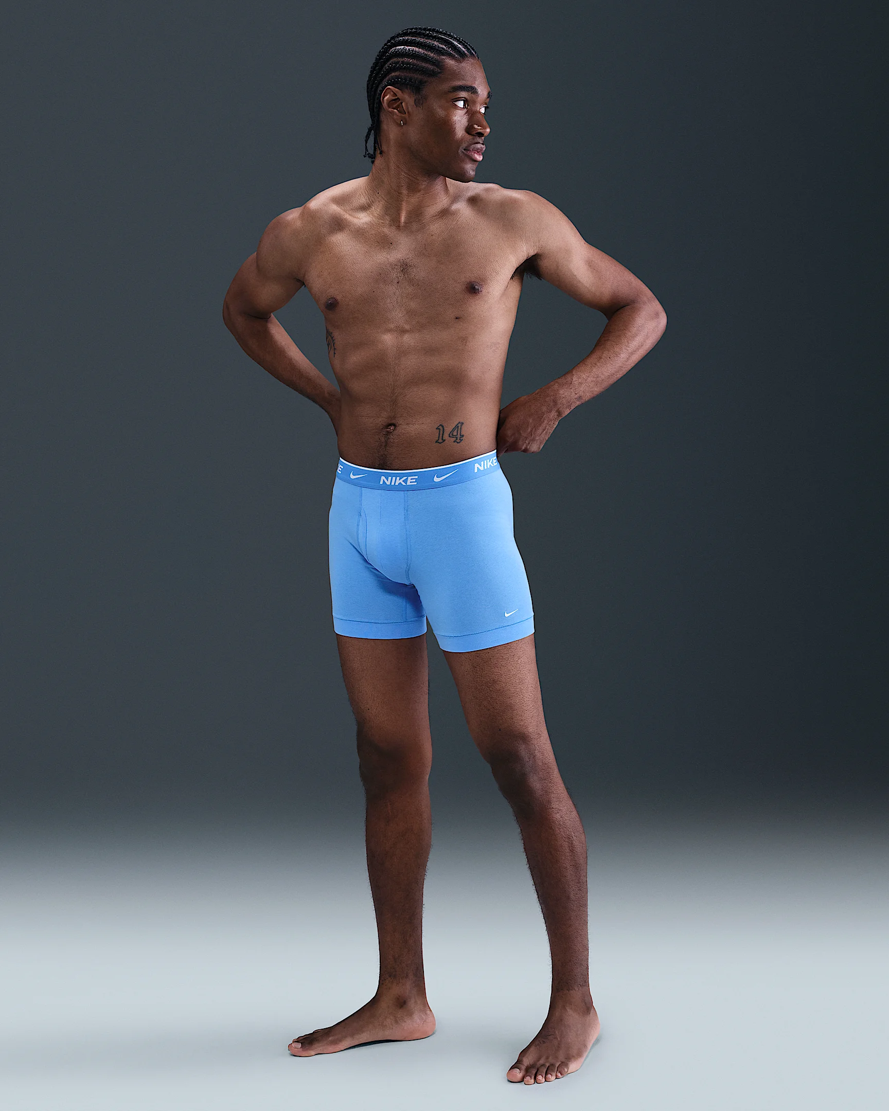Nike Dri-FIT Essential Cotton Stretch Men's Boxer Briefs (3-Pack) - 1