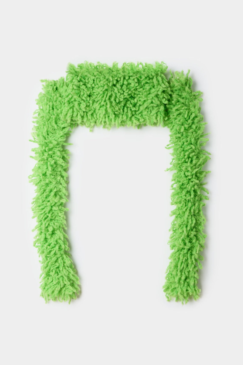 SUNNEI FRINGE TOP / acid green outlook