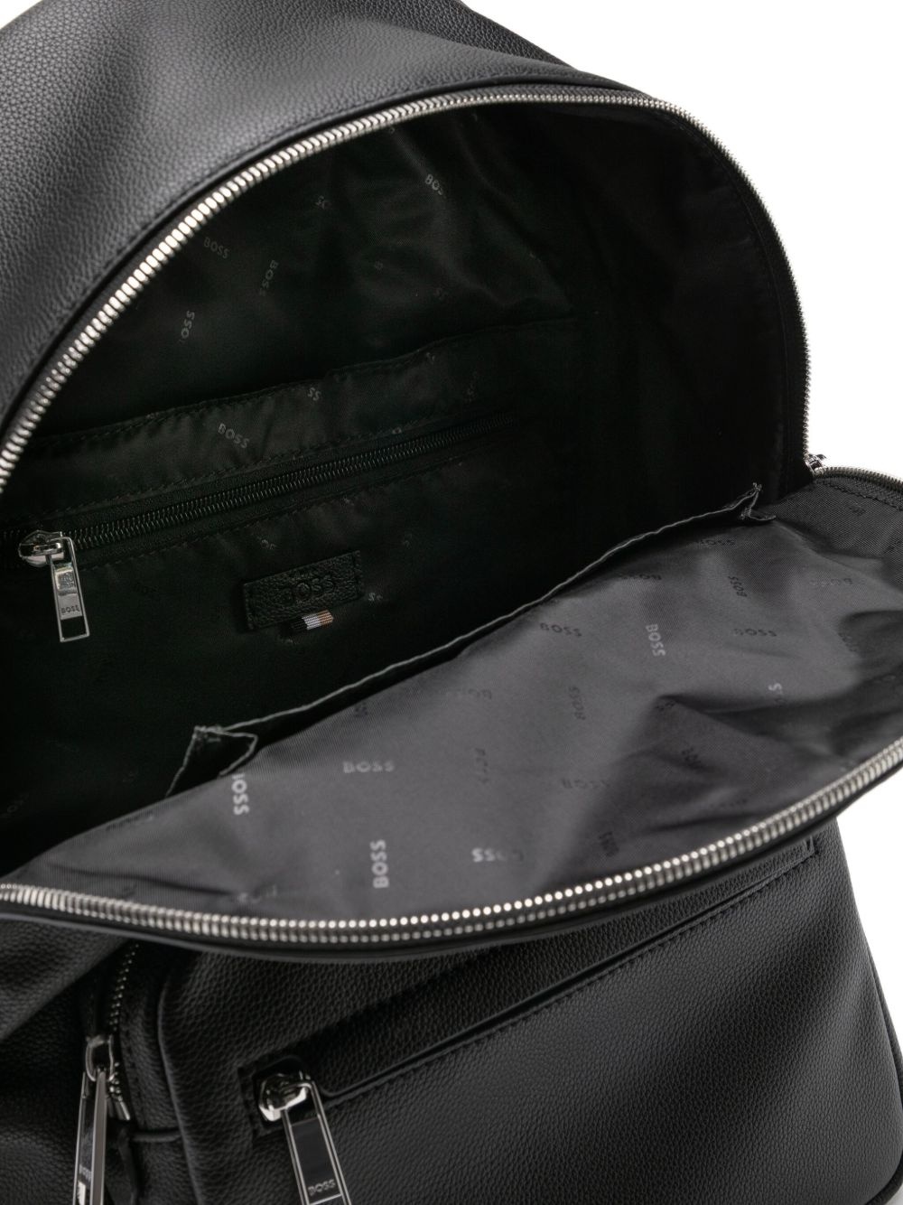 debossed-logo backpack - 5