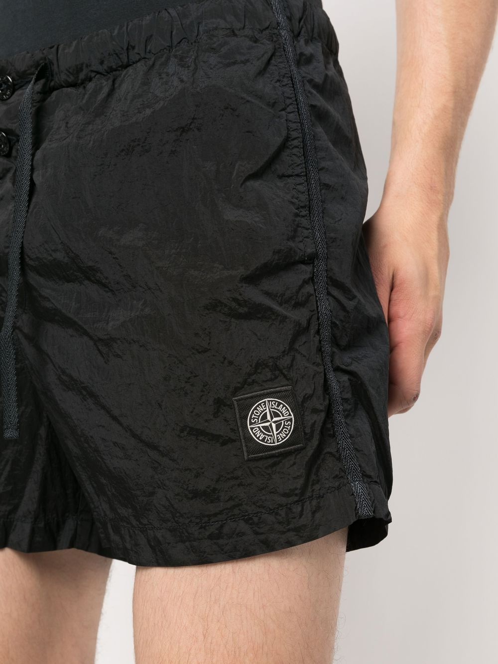 Compass-motif swim shorts - 5