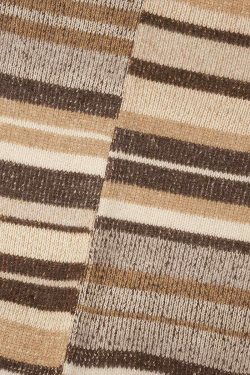 The Elder Statesman STRIPE SUPER SOFT BLANKET outlook