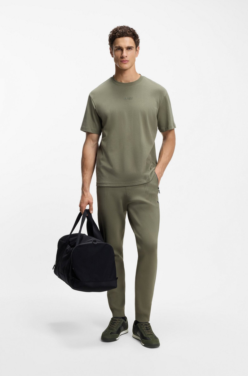 BOSS LOW-TOP TRAINERS WITH STRUCTURED TRIMS outlook