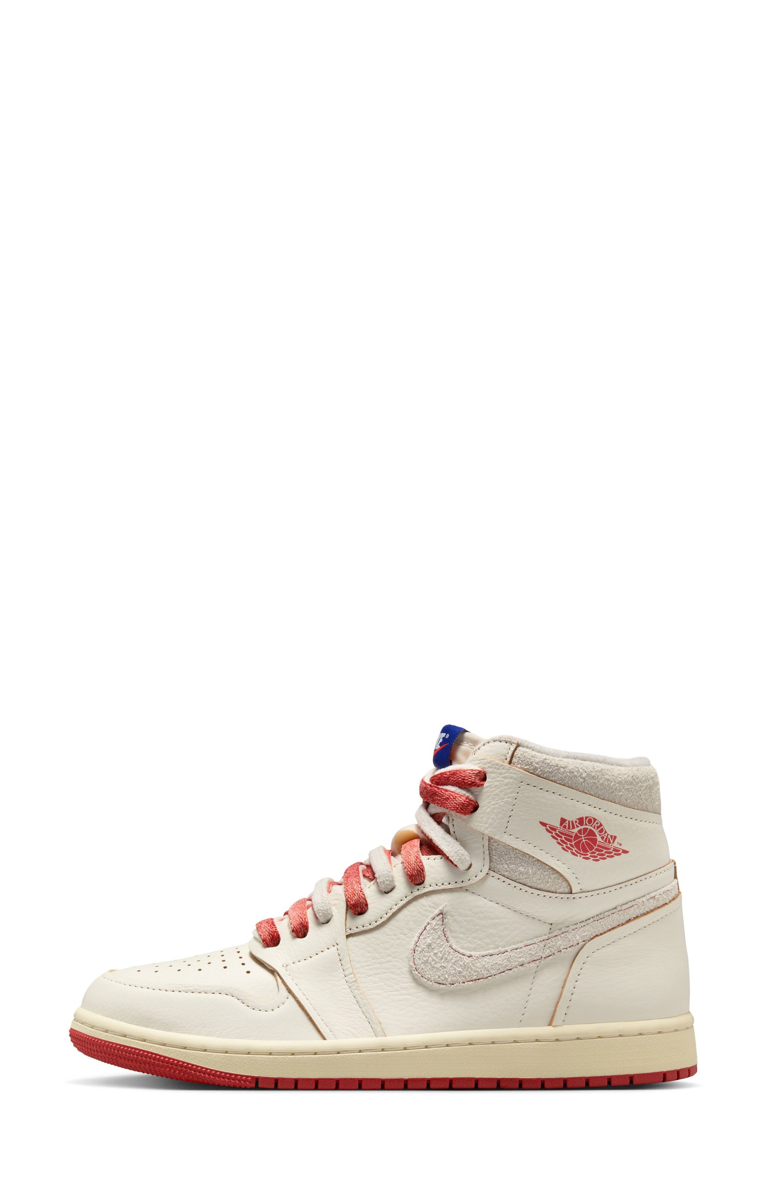 Air Jordan 1 High OG 'Cinnabar' Basketball Sneaker in Sail/Cinnabar/Light Bone at Nordstrom - 7