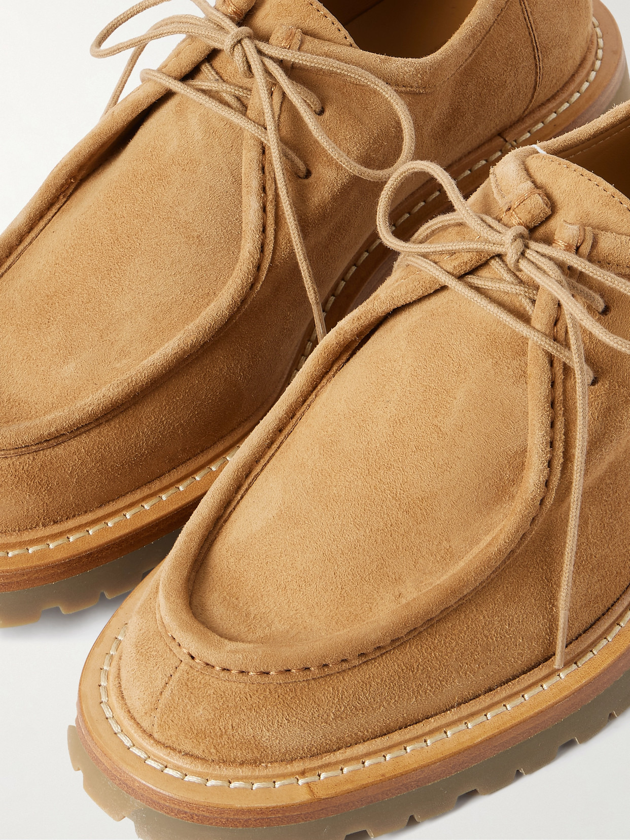 Suede Brogues - 4