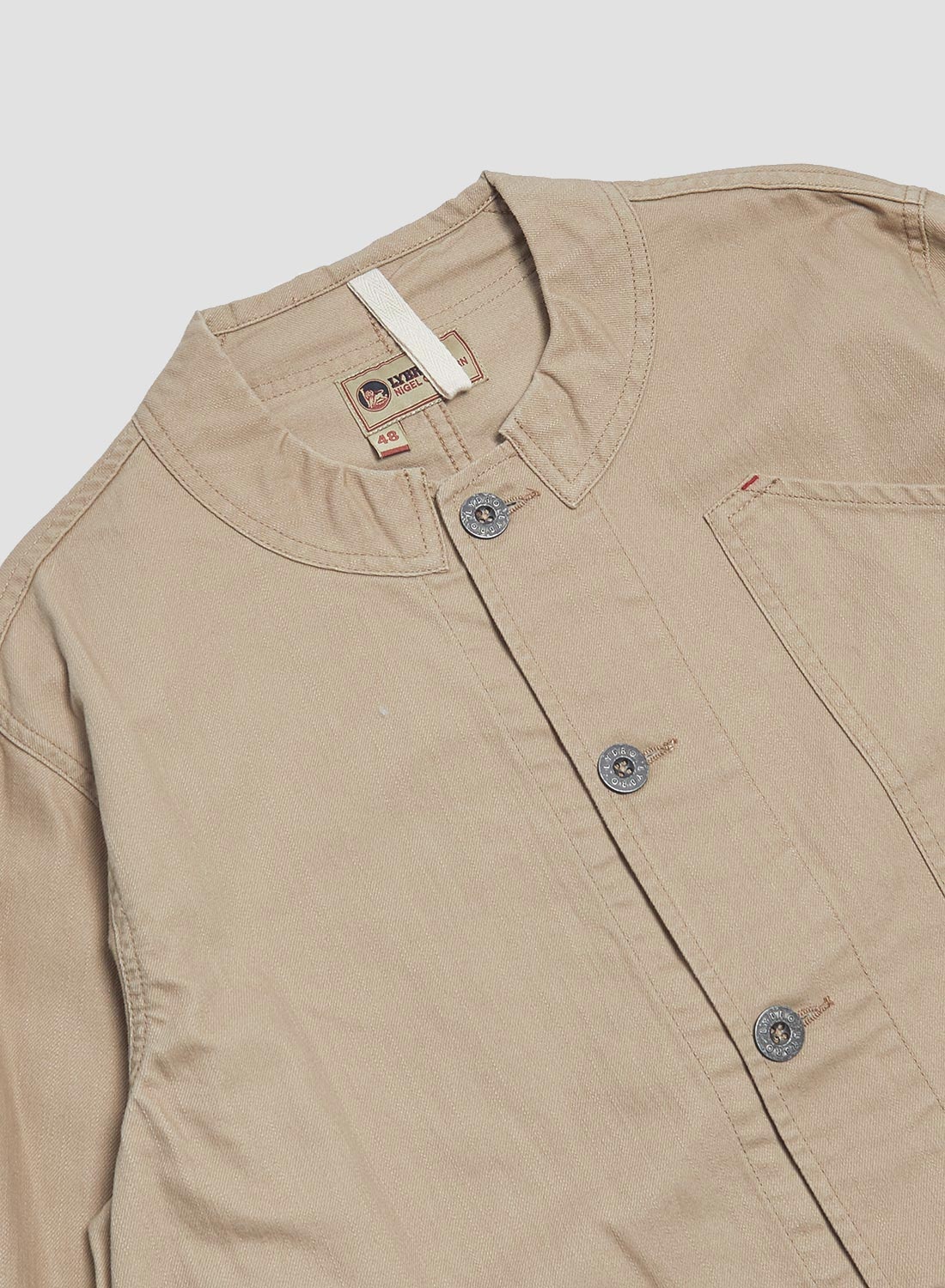 Mechanics Jacket Cotton Twill in Tan - 5