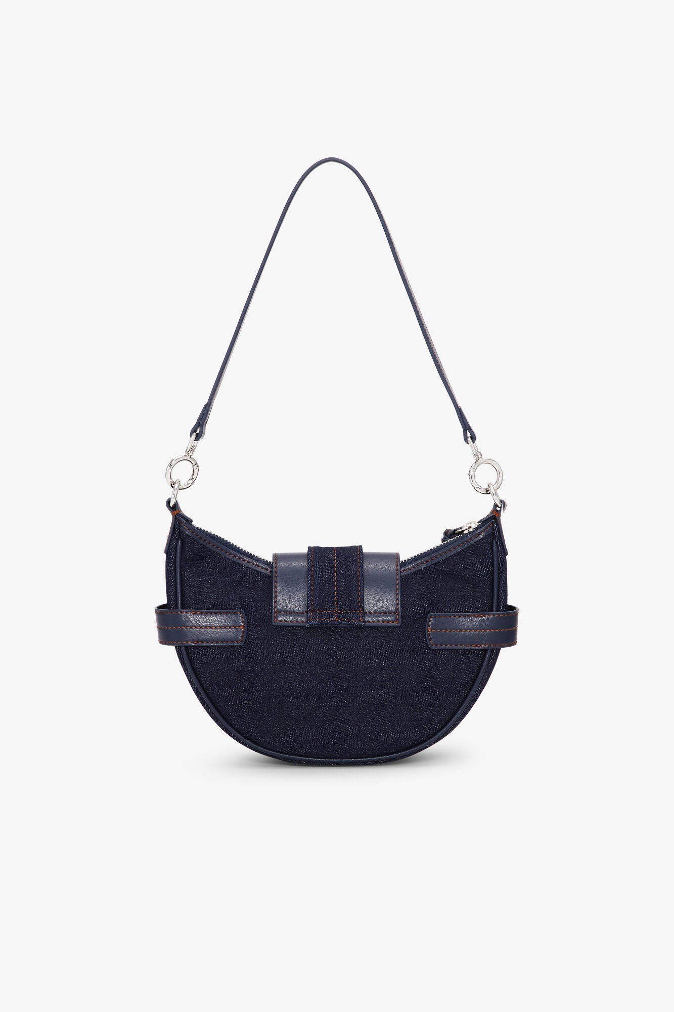 DENIM SMALL BUCKY CROSSBODY BAG - 3