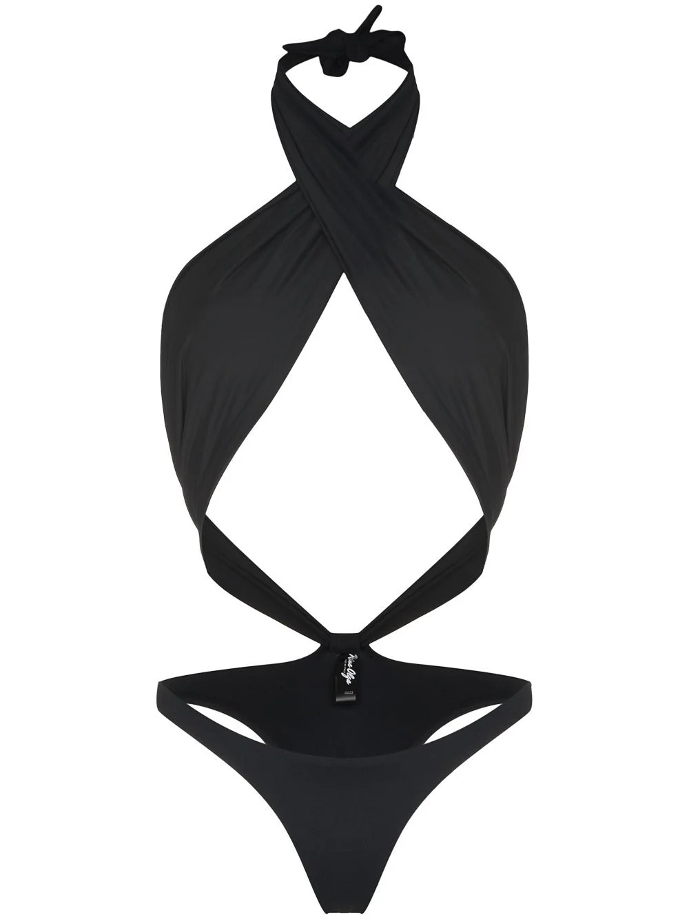 Showpony cross-front swimsuit - 1