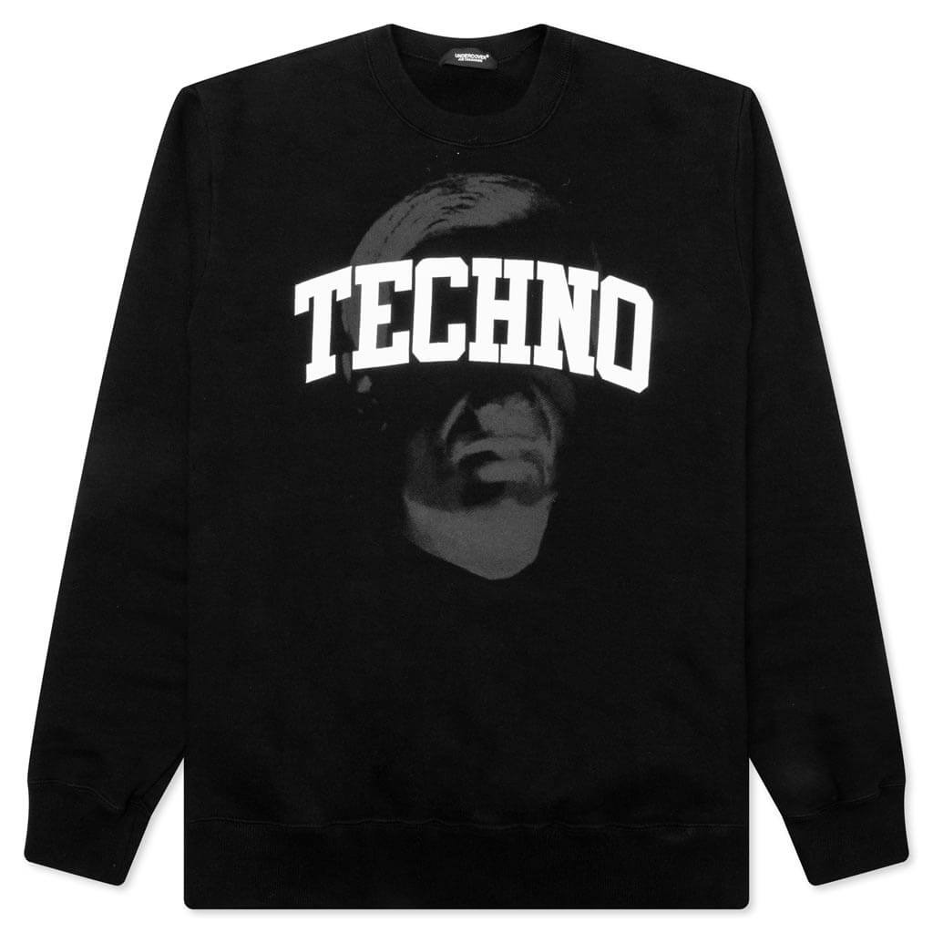 WOLF SWEATSHIRT - BLACK - 1