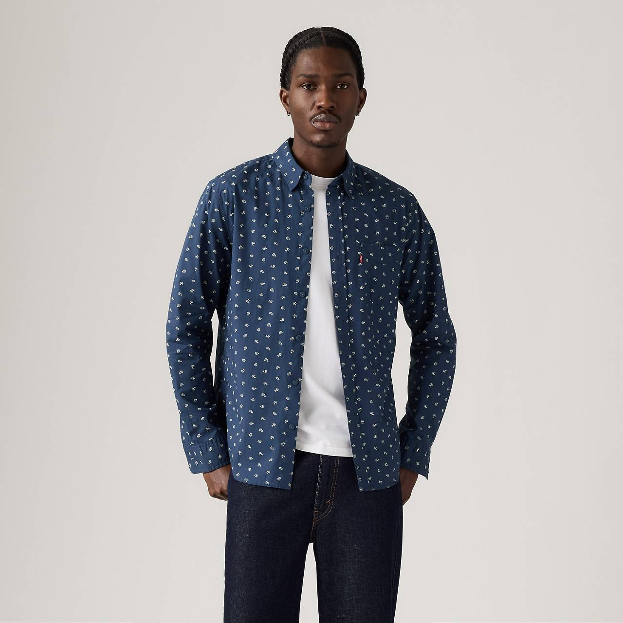CLASSIC ONE POCKET STANDARD FIT SHIRT - 2