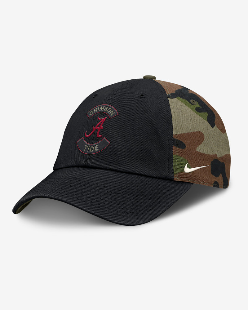 Alabama 2025 Military Appreciation Club Men's Nike College Adjustable Hat 1