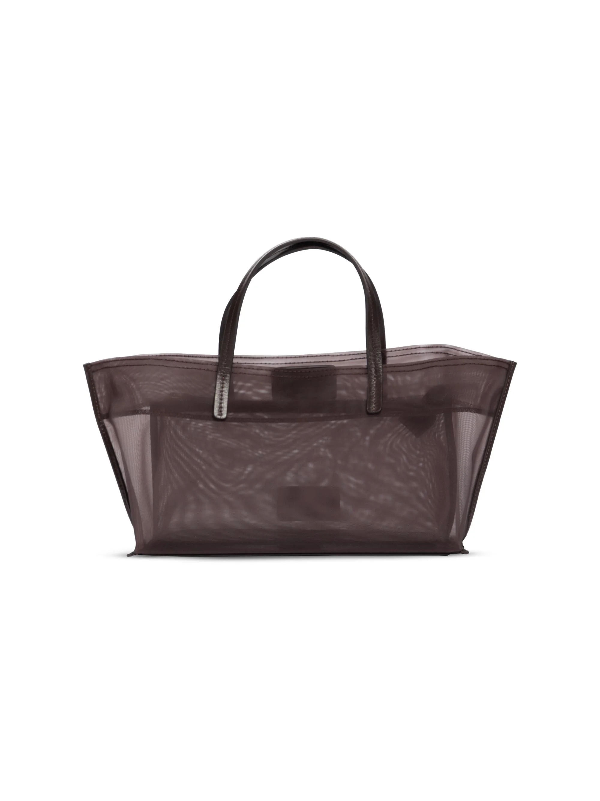 Women's Mini Christos Mesh Tote Bag - Espresso - 1