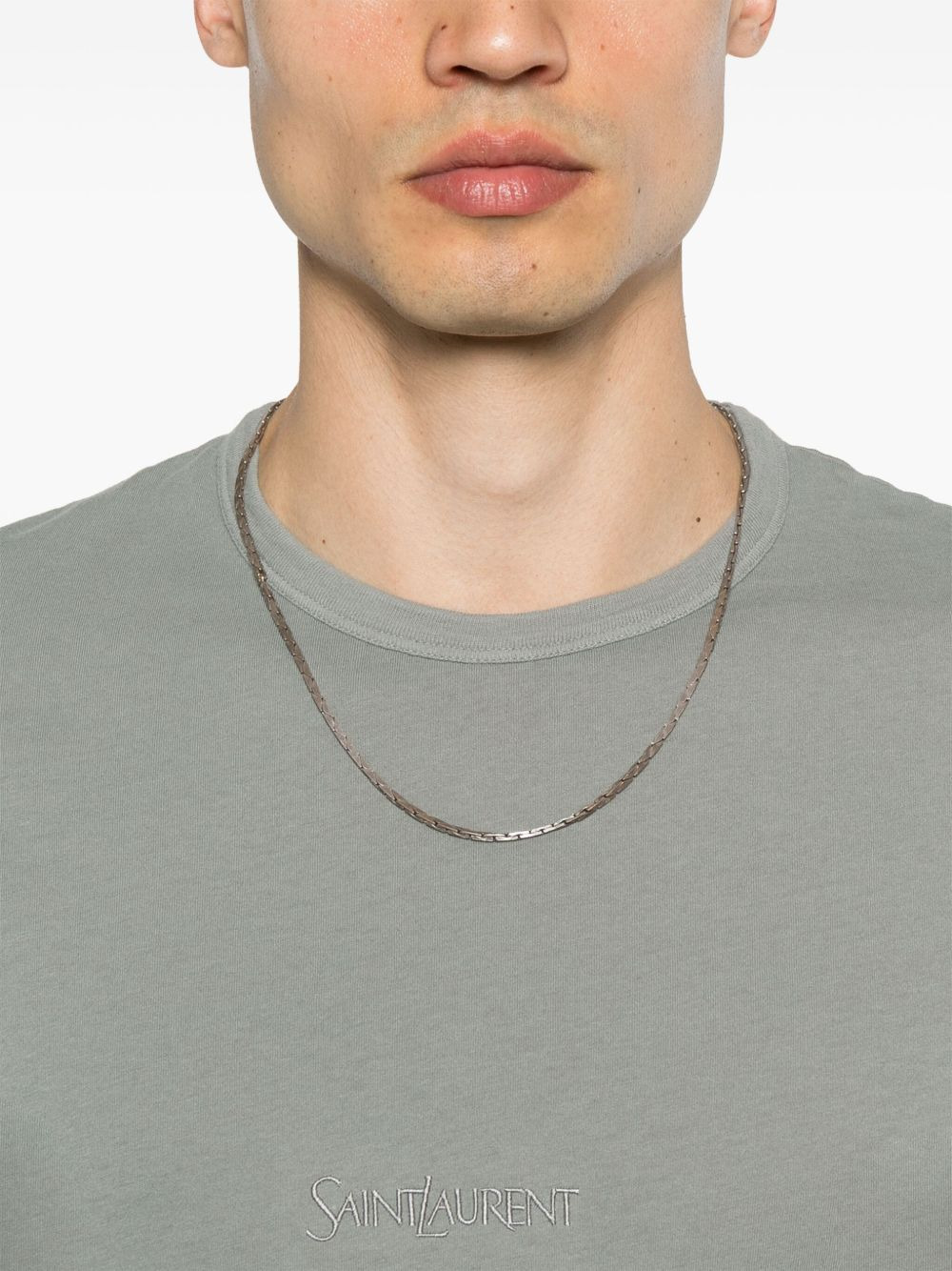 Saint Laurent  T-shirts and Polos Grey - 2