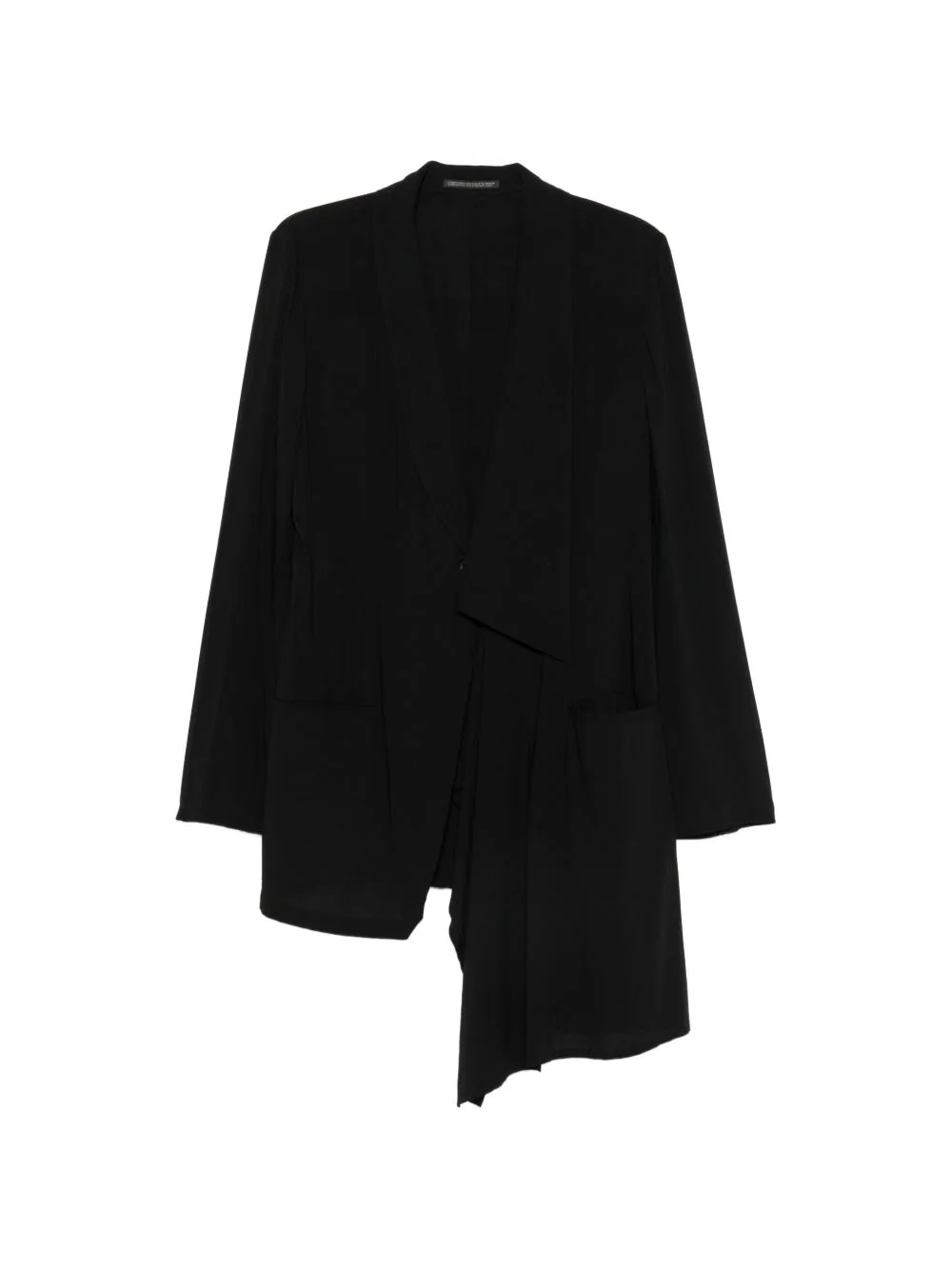 asymmetric-hem blazer - 1