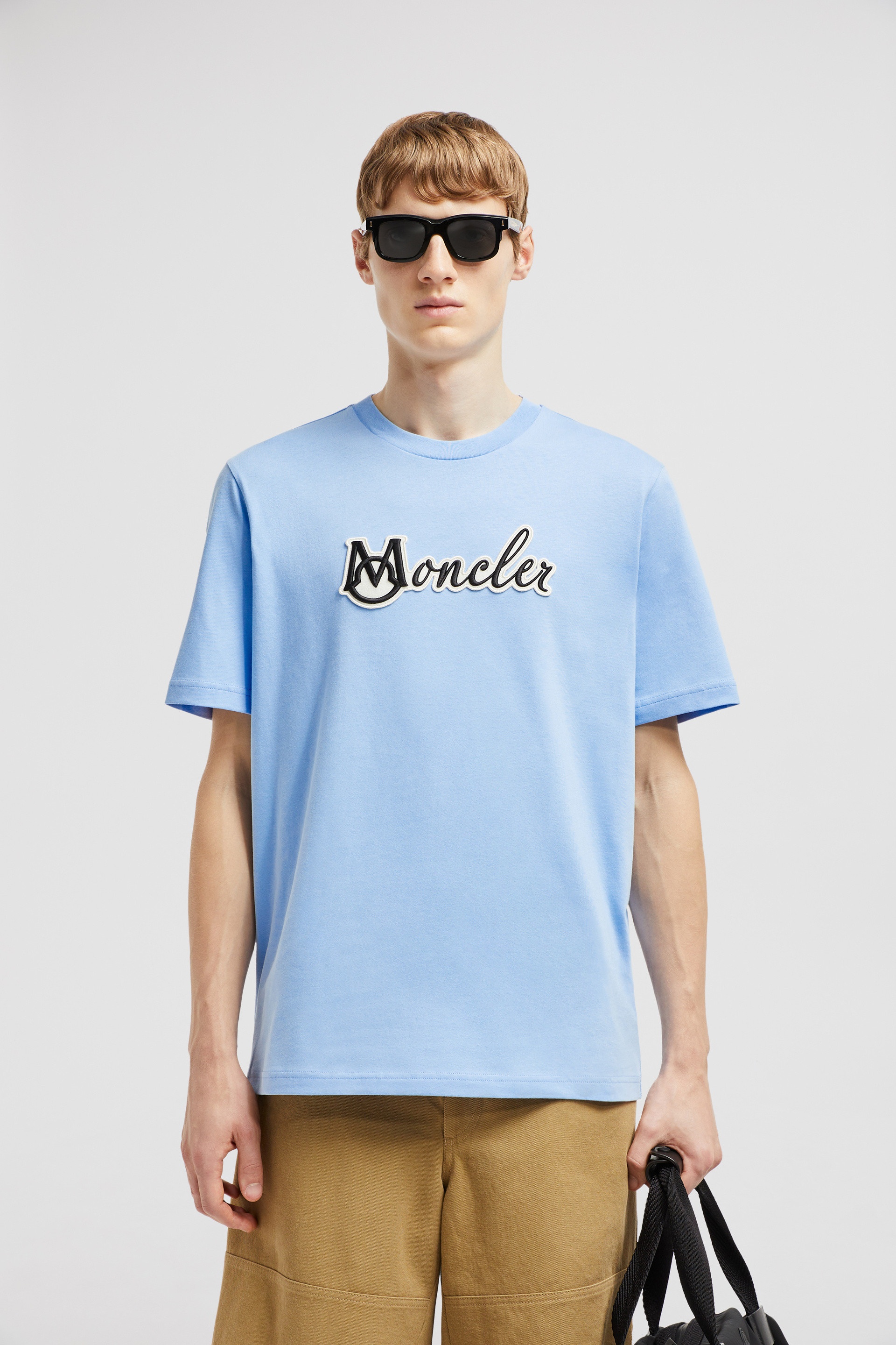Embroidered Varsity Logo Cotton T-shirt - 2