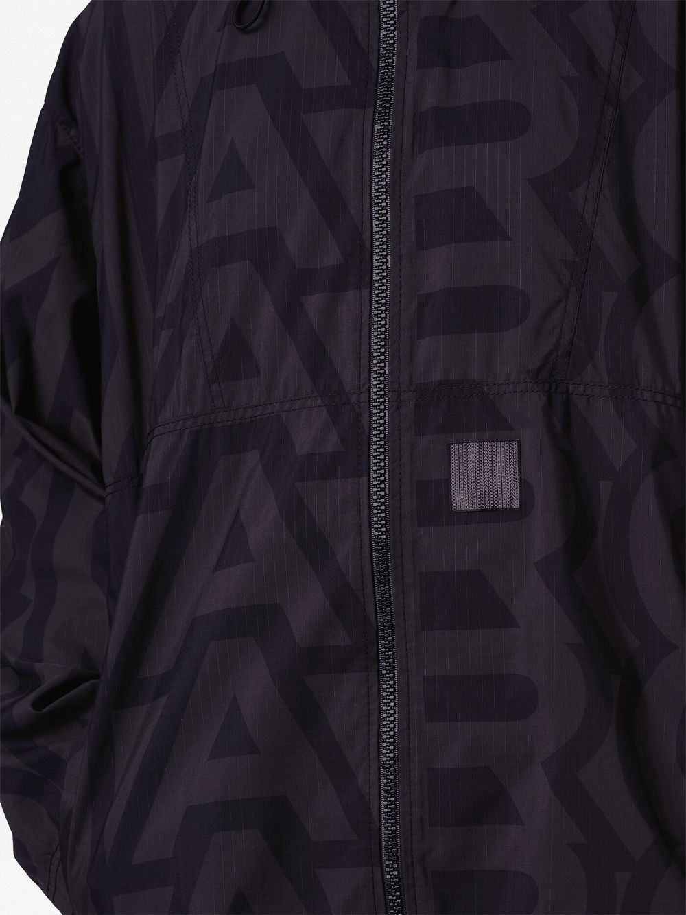 monogram-pattern ripstop jacket - 6