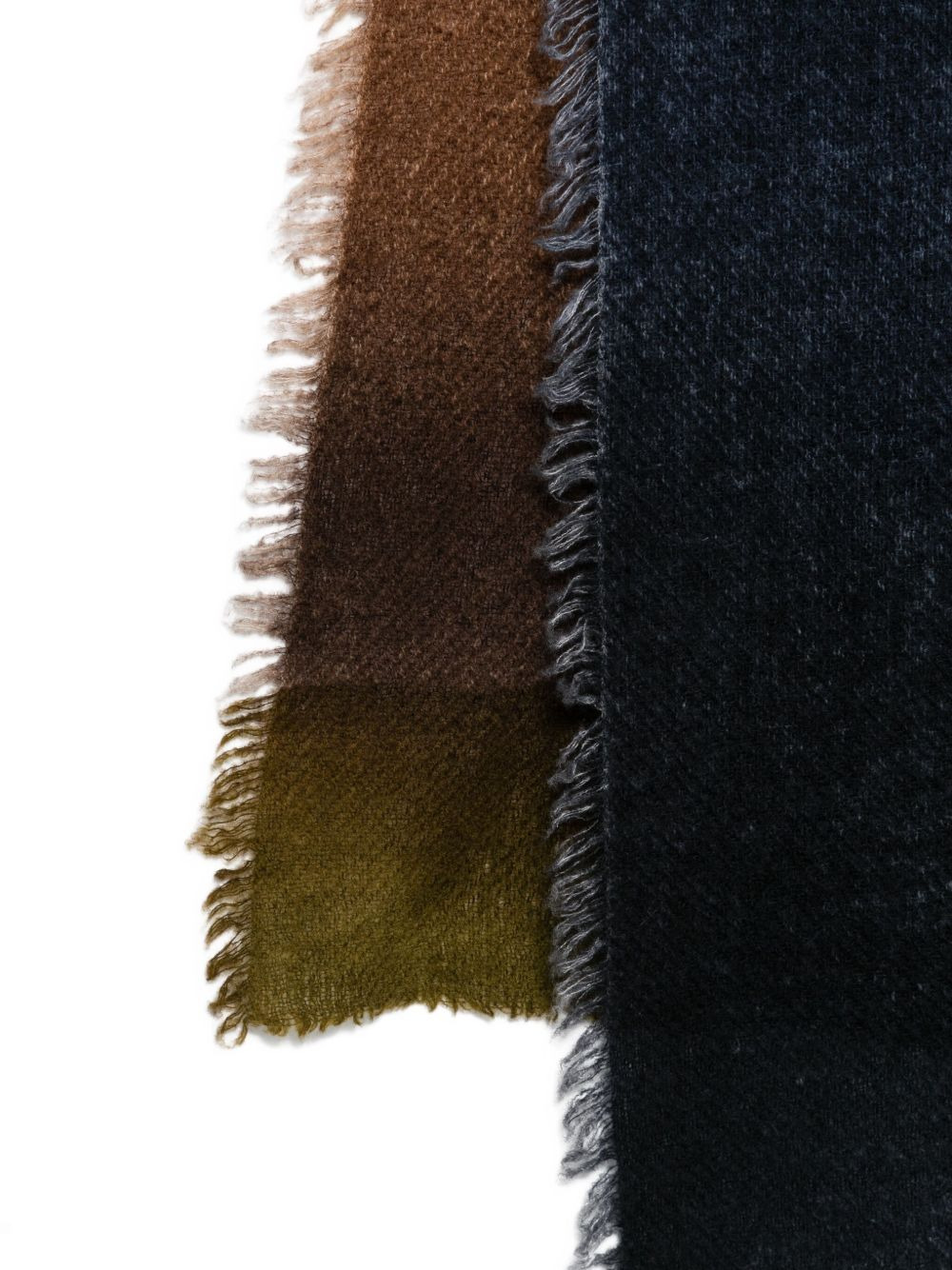 Chal Paco ombre fringed scarf - 2