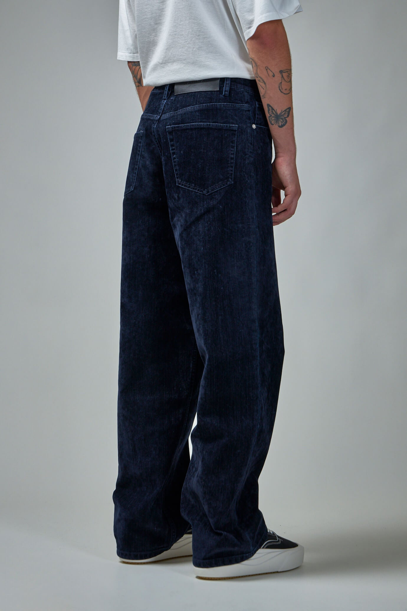 Moleskin Wide Jeans - 3
